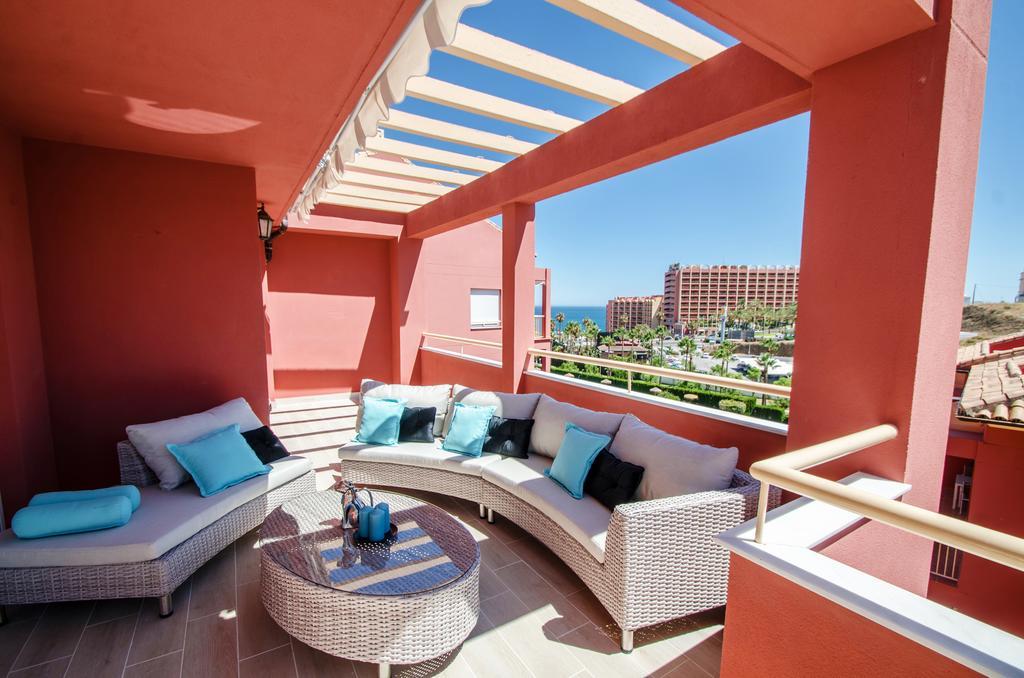 Gorgeous 170 Sq.M. Penthouse With Sea View Terraces Appartement Benalmádena Buitenkant foto